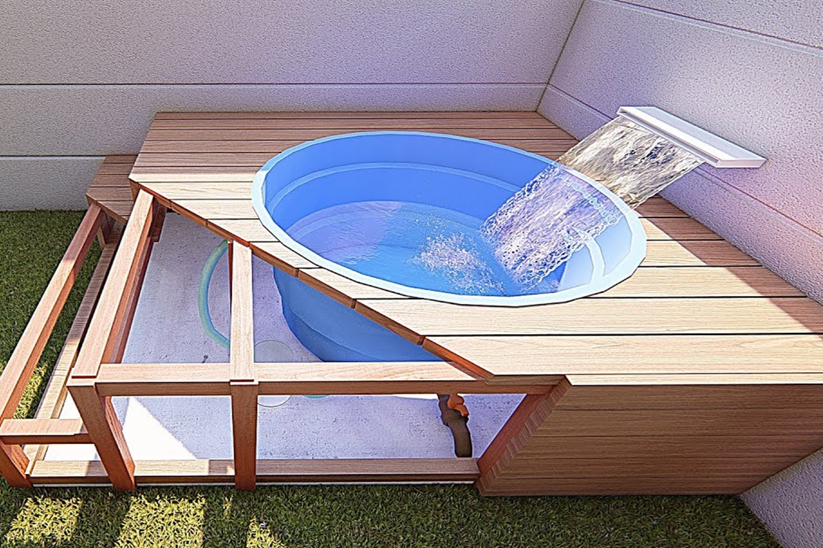 Aprenda Como fazer Piscina de caixa d'água com deck de palete? Guia completo!