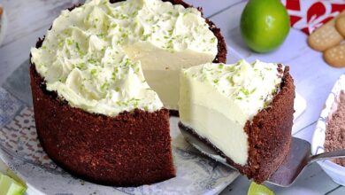 Como Fazer torta de limão sem merengue e sem chantilly?